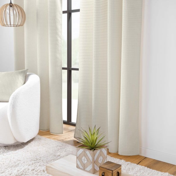 Бежово перде 140x260 cm Swing – douceur d'intérieur-image-1