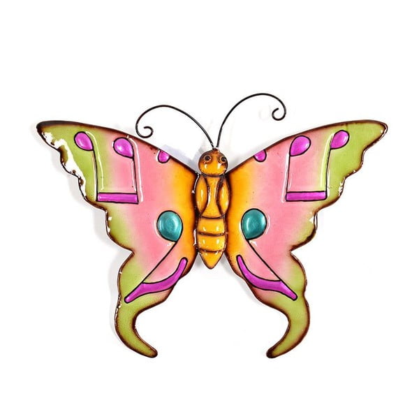 Nástěnná dekorace Colorful Butterfly