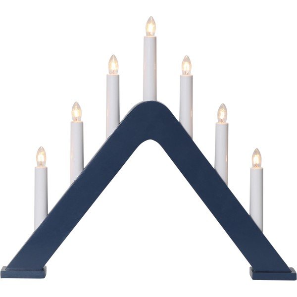 Тъмносиня коледна светлинна украса за контакт Jarve – Star Trading