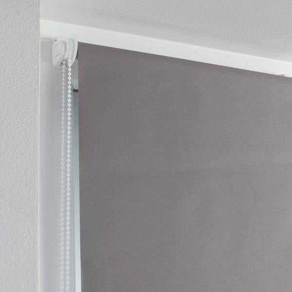 Светлокафява текстилна ролетна щора 90x180 cm Occult – douceur d'intérieur-image-1