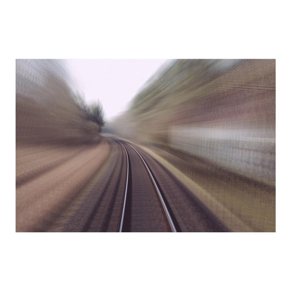 Fotografie Train 1, limitovaná edice fotografa Petra Hricka, formát A1