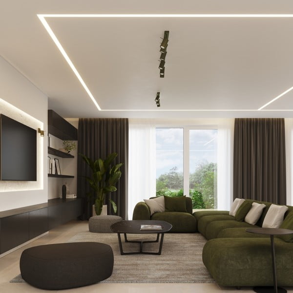 Зелен прожектор 6x117 cm Etna – Sollux-image-3