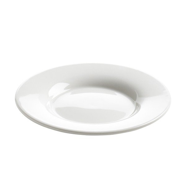 Бяла порцеланова чиния Basic, ø 17,5 cm - Maxwell & Williams