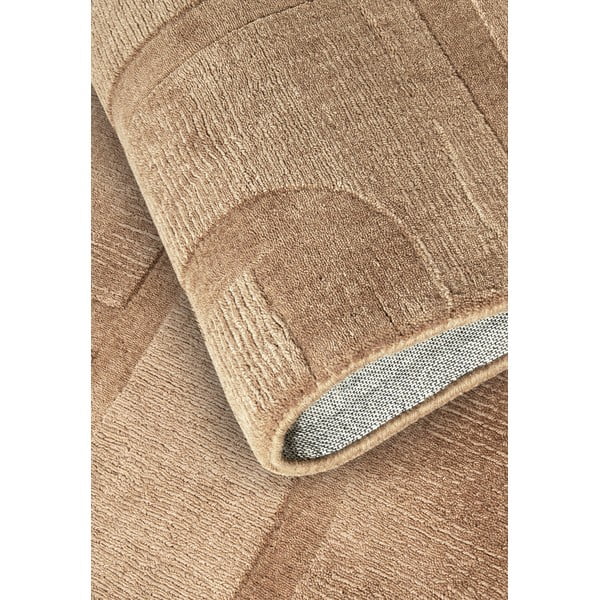 Бежов ръчно изработен вълнен килим 80x150 cm Alexis – Villeroy&Boch-image-3