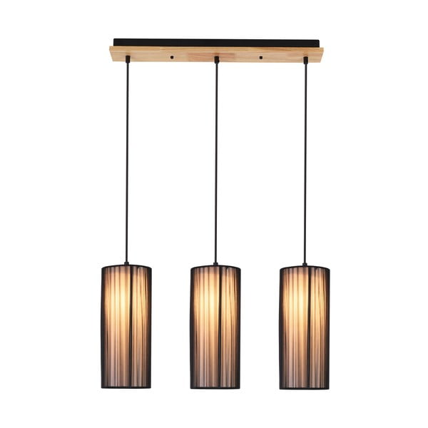 Висящо осветително тяло с текстилен абажур Kioto – Candellux Lighting