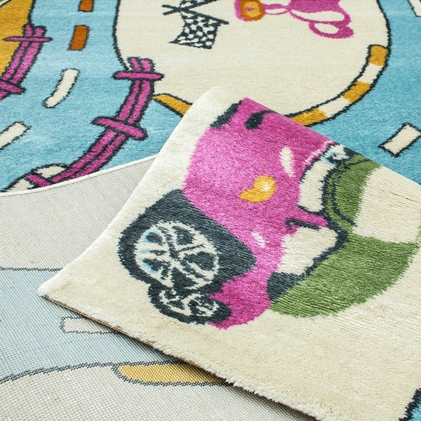 Килим Pinullo Cars, 120 x 170 cm - Ruby-image-1