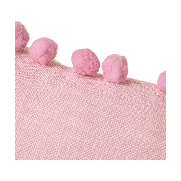 Розова възглавница Unimasa , 45 x 45 cm Pompon - Casa Selección-image-1