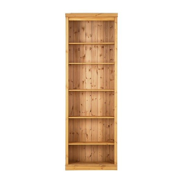 Шкаф за книги от борова дървесина 74x219 cm Annabelle - Støraa