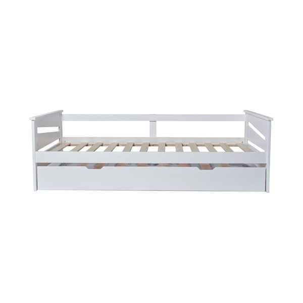 Бяло детско легло с разтегателно легло , 90 x 190 cm Natalie - Marckeric