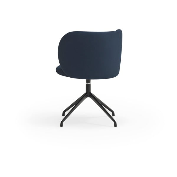 Тъмносин тапициран трапезен стол Mogi – Teulat-image-2