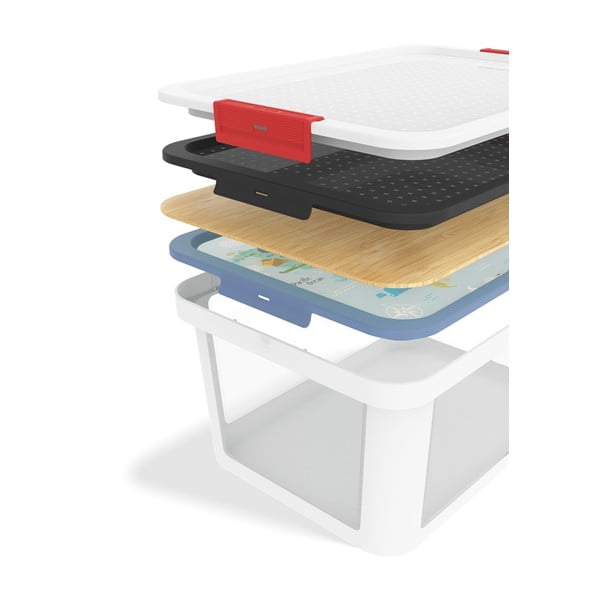 Бяла пластмасова кутия за съхранение 55,5x39x26,5 cm Albris – Rotho-image-3