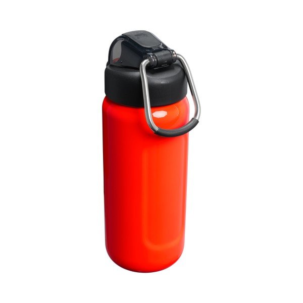 Оранжева бутилка за пътуване бутилка  от неръждаема стомана 470 ml Wellspring Bottle Blaze Orange – Stanley-image-2