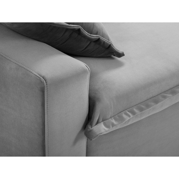 Сив разтегателен диван Mezzo - Kooko Home-image-1