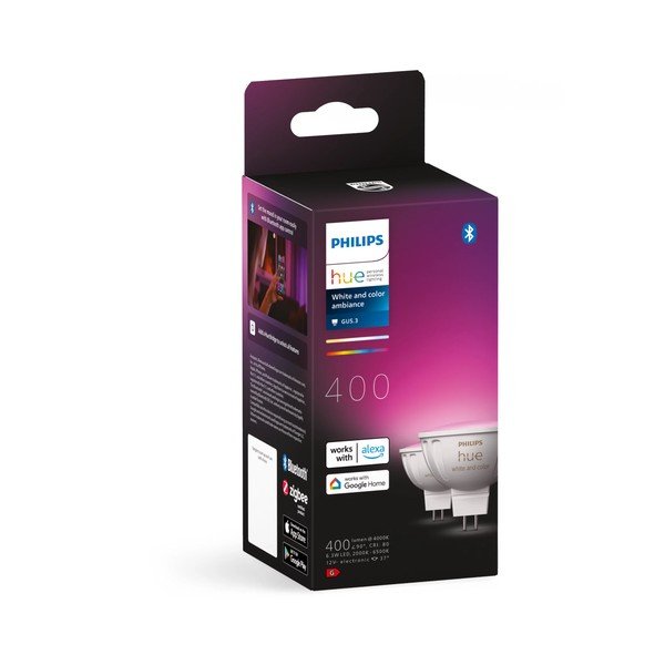 Комплект крушки 2 бр. GU 5,3, 6 W White and color ambiance – Philips Hue-image-2
