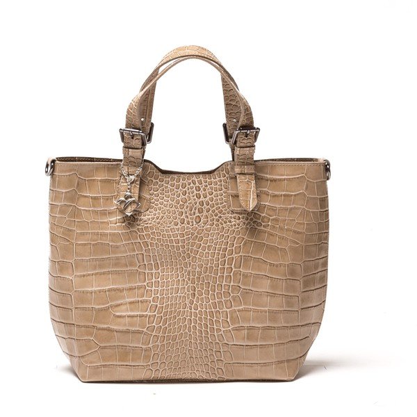 Kožená kabelka Renata Corsi 635 Fango-image-1