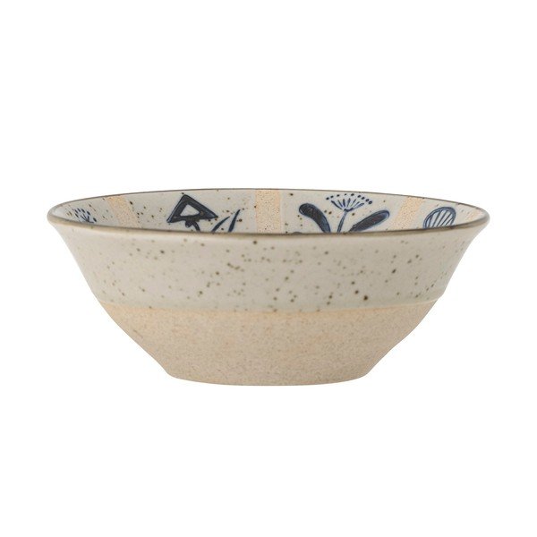  Глинена купичка в светлосиньо и кремаво  500 ml Leonie – Bloomingville-image-2