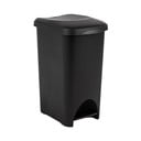 Черен пластмасов кош с педали 40 л - Addis
