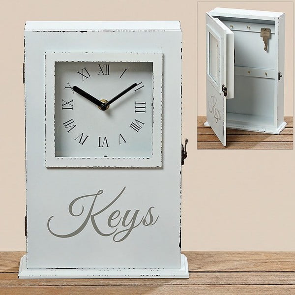 Skříňka na klíče Clock