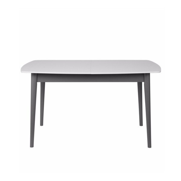 Šedý rozkládací jídelní stůl Durbas Style Oslo, 150 x 90 cm