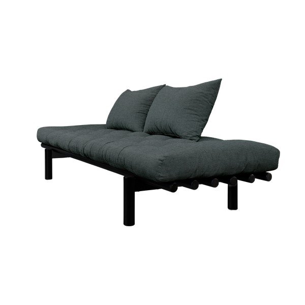 Диван в черно и сиво 200 см Pace - Karup Design-image-3