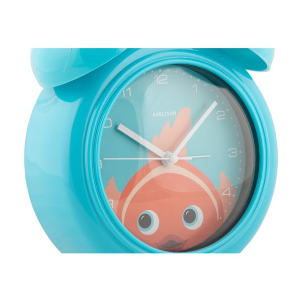 Детски будилник ø 15 cm Peekaboo Goldfish – Karlsson-image-2