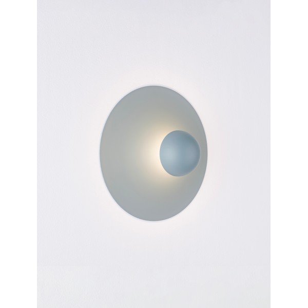 Сиво-синя алуминиева LED стенна лампа Edem – Nova Luce-image-4