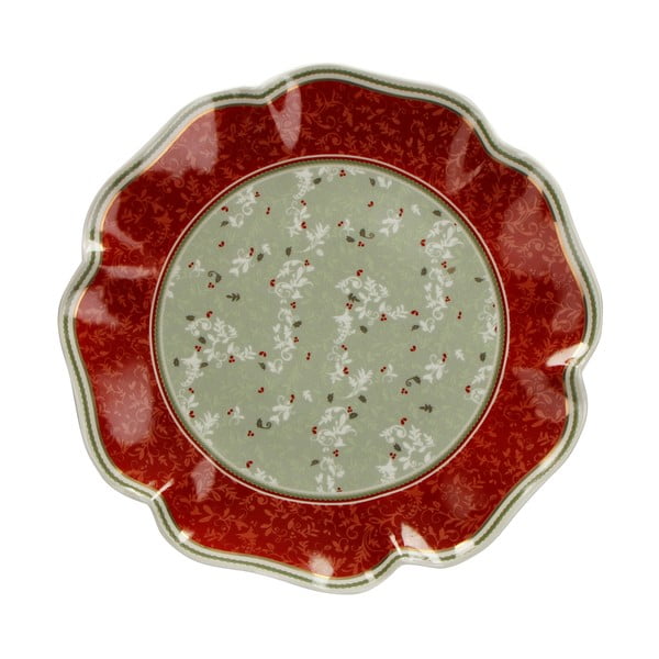 Порцеланова чиния с коледен мотив Piatto Portata, ⌀ 31 cm Connubio - Brandani