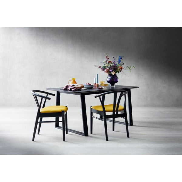 Черна маса за хранене от Hammel, 165 x 90 cm Meza - Hammel Furniture-image-1