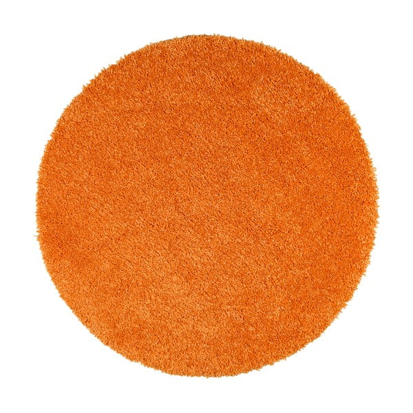 Оранжев килим Aqua Liso, ø 80 cm - Universal