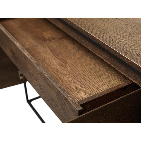 Комод с детайли в дъбов декор Rivoli - Unique Furniture-image-4
