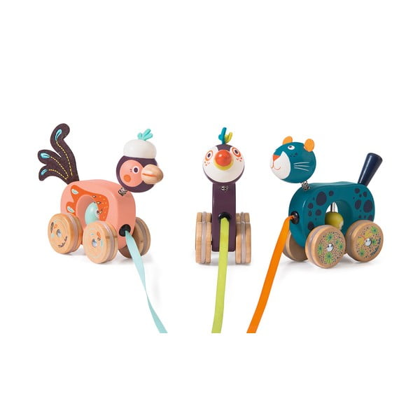 Играчка за дърпане Panther - Moulin Roty-image-2