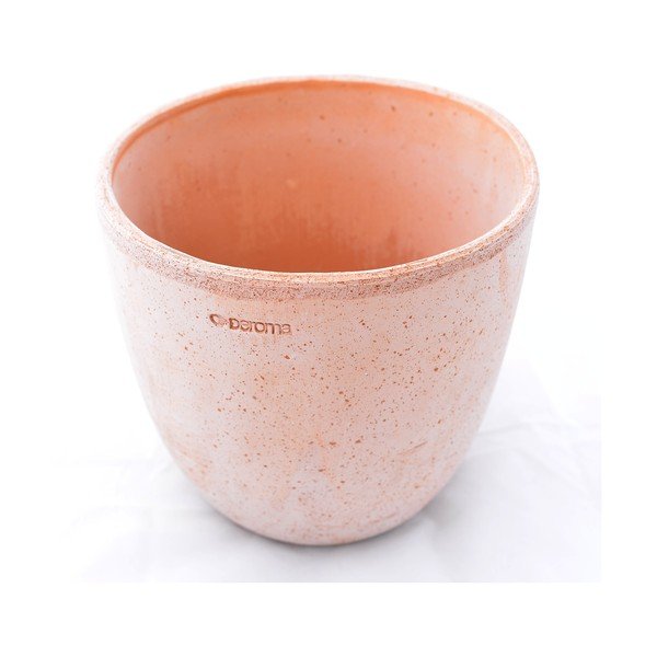 Keramický květináč Oll 30 cm, červený