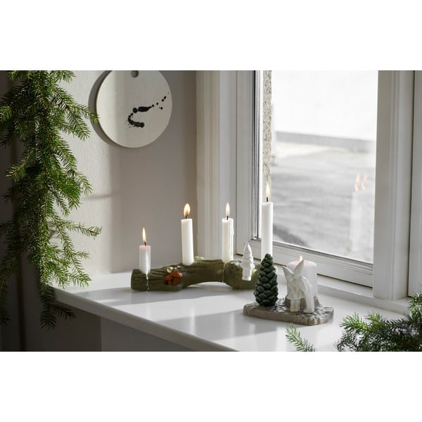 Порцеланов коледен свещник Christmas Tales - Kähler Design-image-1