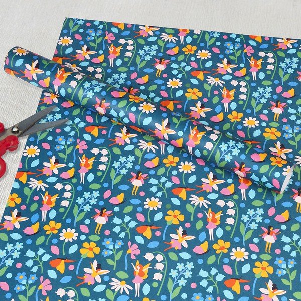 Опаковъчни хартии в комплект от 5 бр. Fairies in the Garden – Rex London-image-1