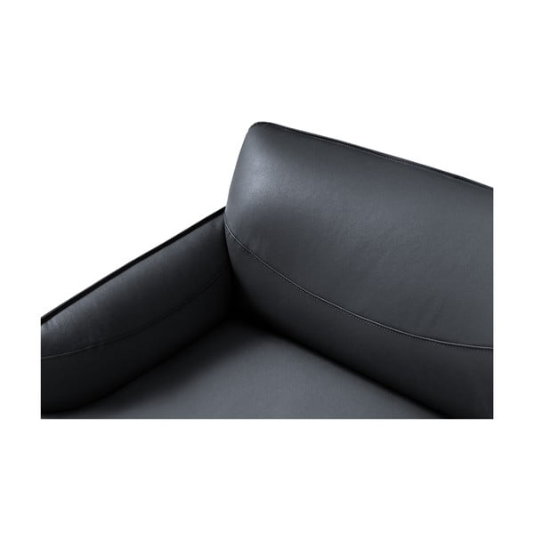 Син кожен диван , 175 x 90 cm Neso - Windsor & Co Sofas-image-4