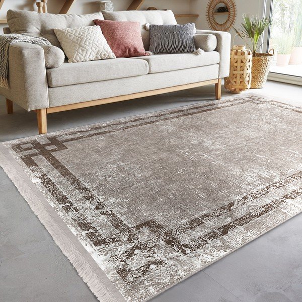 Бежов килим 120x180 cm - Mila Home-image-1