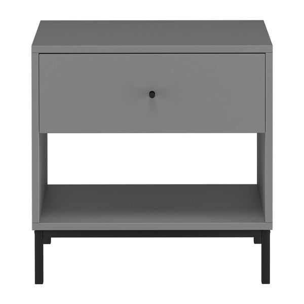 Сиво нощно шкафче Celine – Støraa-image-3
