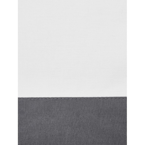 Бяла декоративна калъфка за възглавница от памучен перкал , 40 x 80 cm - Westwing Collection-image-1