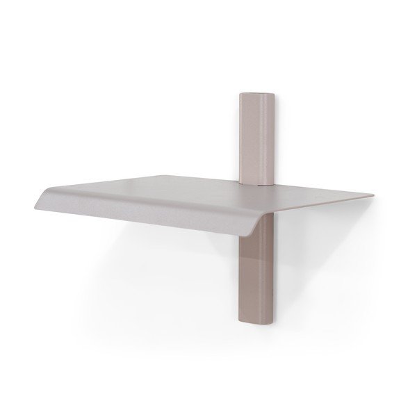 Кафяво-сив метален стенен рафт 28 cm Hola – Spinder Design-image-3