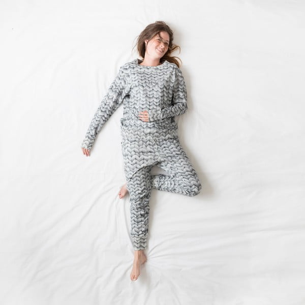 Dámské šedé kalhoty Snurk Twirre, vel. L-image-1