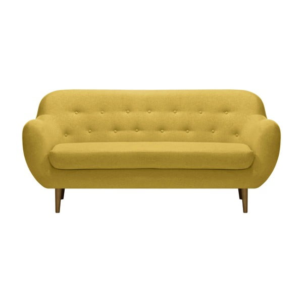 Жълт диван Gaia, 192 cm - Vivonita