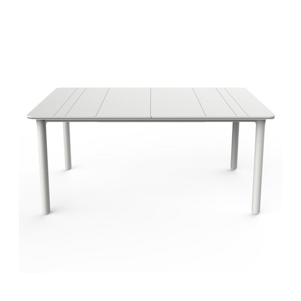 Bílý zahradní stůl Resol NOA, 160 x 90 cm