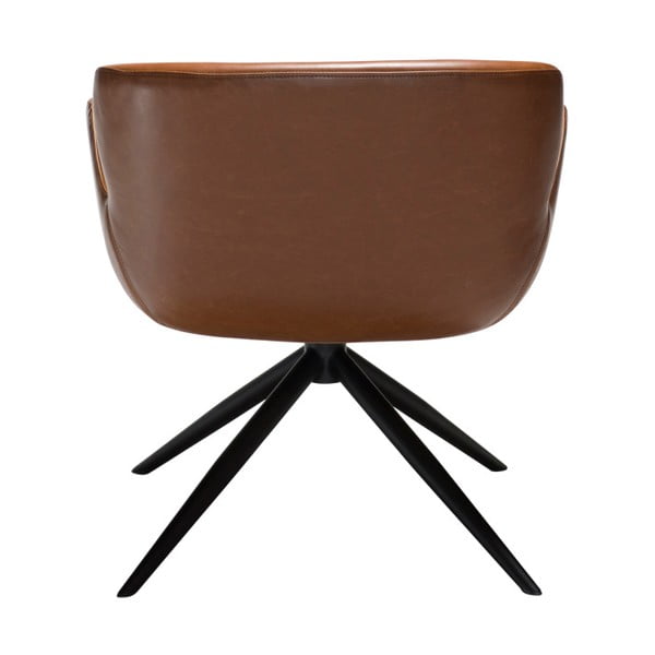 Светлокафяв фотьойл от изкуствена кожа Gaia - DAN-FORM Denmark-image-1