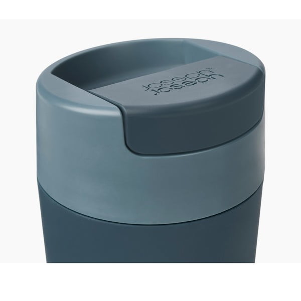 Тъмносиньо-антрацитна чаша за пътуване 450 ml Sipp - Joseph Joseph-image-4