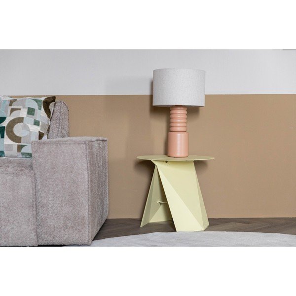 Метална кръгла странична масичка 45x46 cm Foldy – Zuiver-image-4