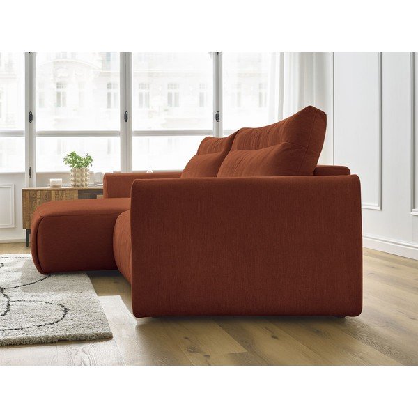 Оранжев ъглов диван Aden – Bobochic Paris-image-1