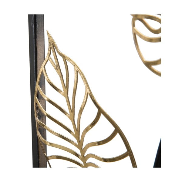 Метална декорация за окачване с десен на листа Mauro Ferretti -B-, 31 x 90 cm Luxy - Mauro Ferretti-image-3