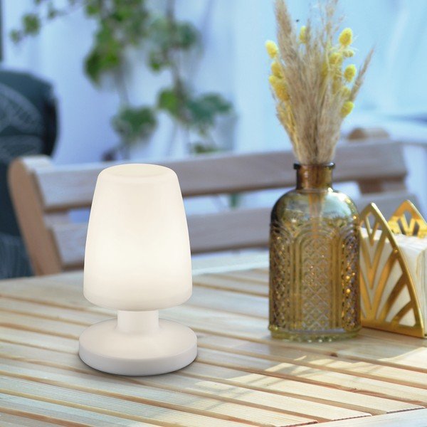 LED външно осветително тяло със соларен панел (височина 21 cm) Dora – Reality-image-2