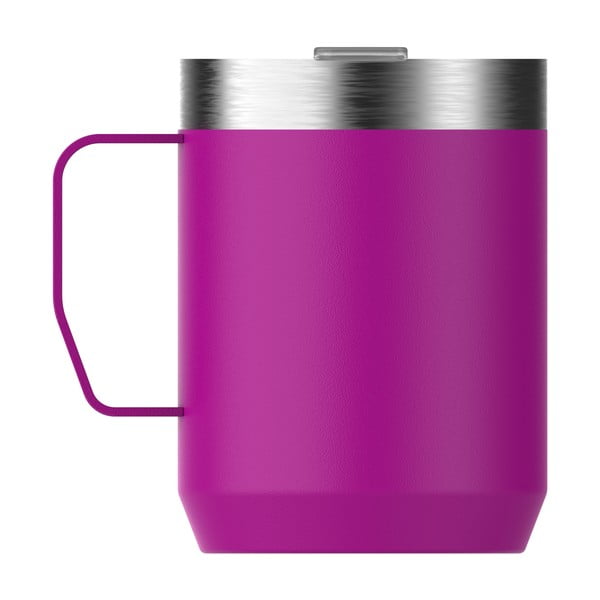 Розова термочаша от неръждаема стомана 230 ml Stay-Hot Camp Mug Violet Blossom – Stanley-image-2
