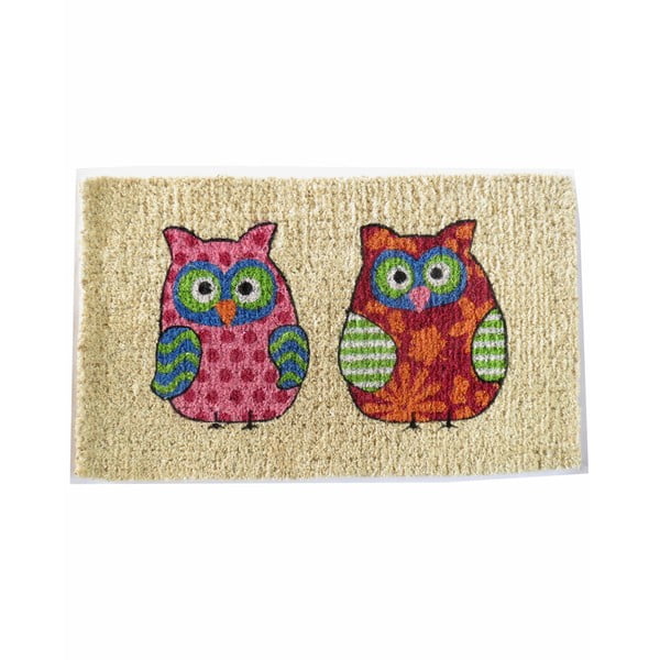 Rohožka Two Owls, 73x43 cm